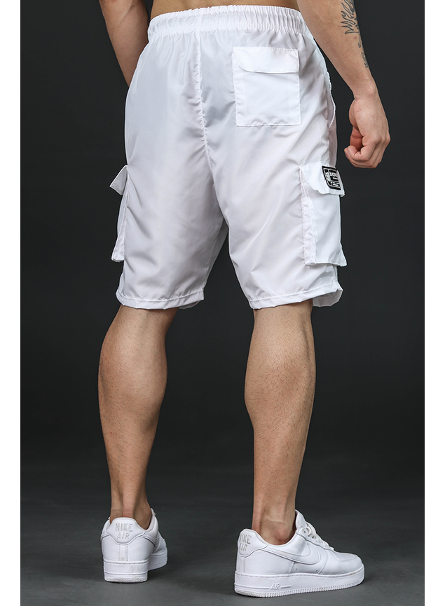 shorts cargo white summer 2