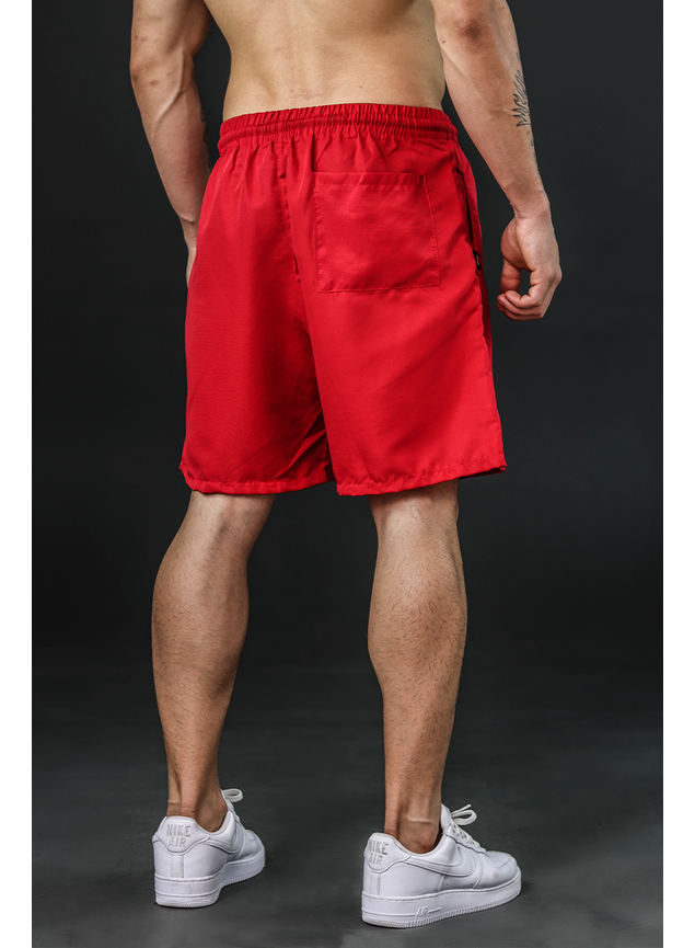 shorts praia tactel living in red 22