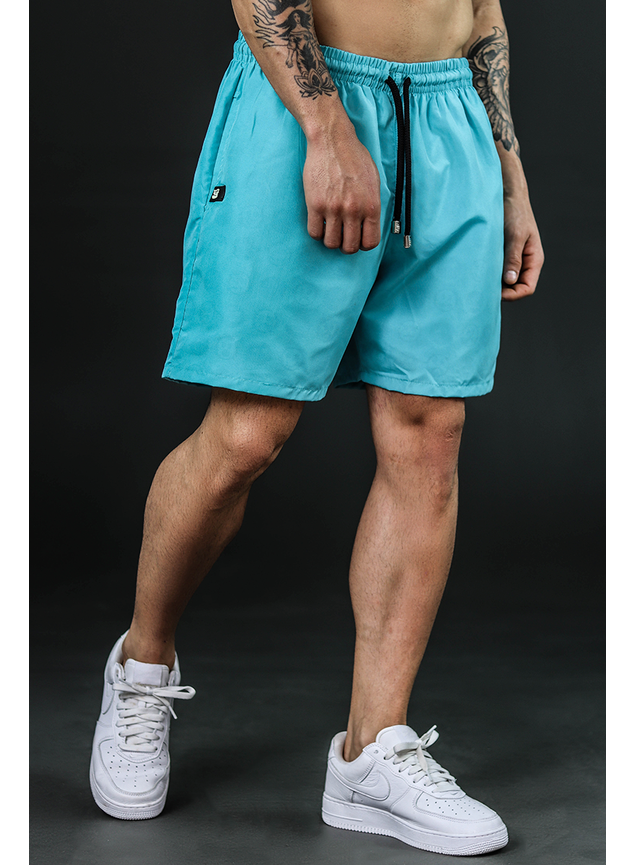 shorts praia tactel new blue 5