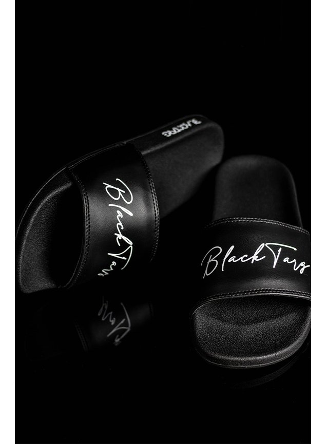 chinelo slide italic black targ 3