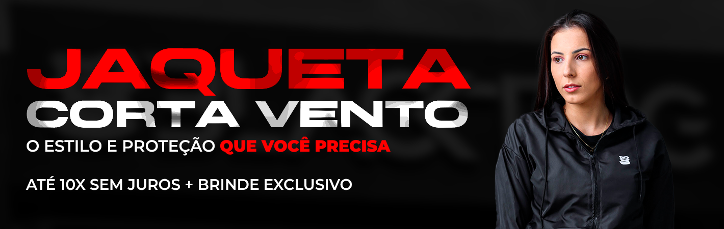 Cropped Corta Vento Feminino