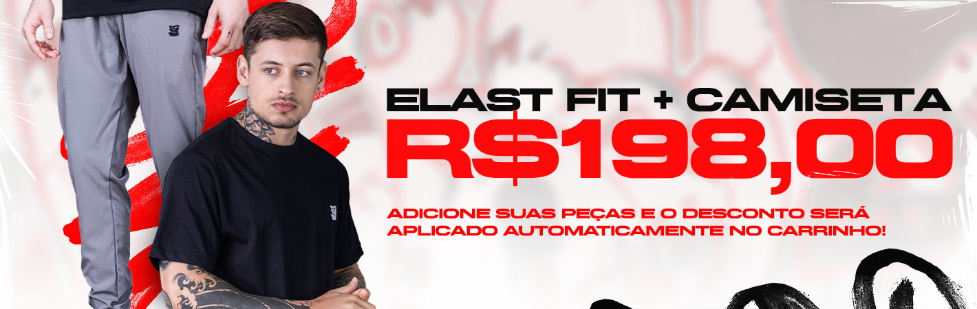 Banner Categoria - Calça + Camiseta por 198