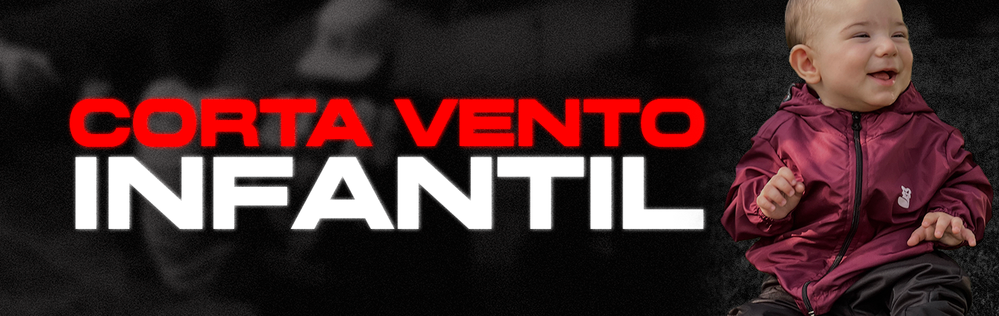Banner corta vento infantil