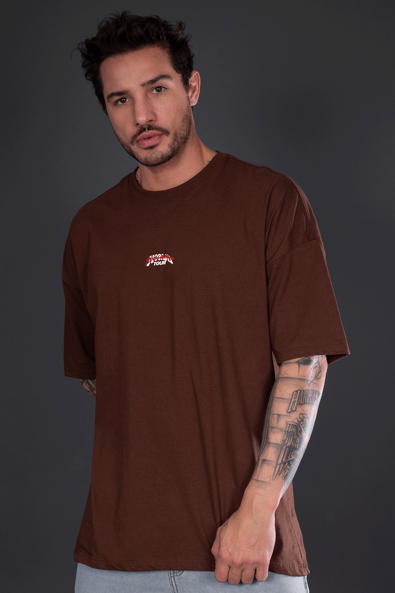 Camiseta Oversized Blkt Tour