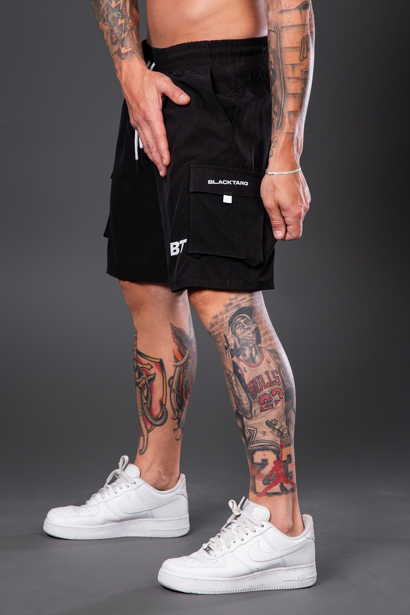 Short Cargo Black Freedom