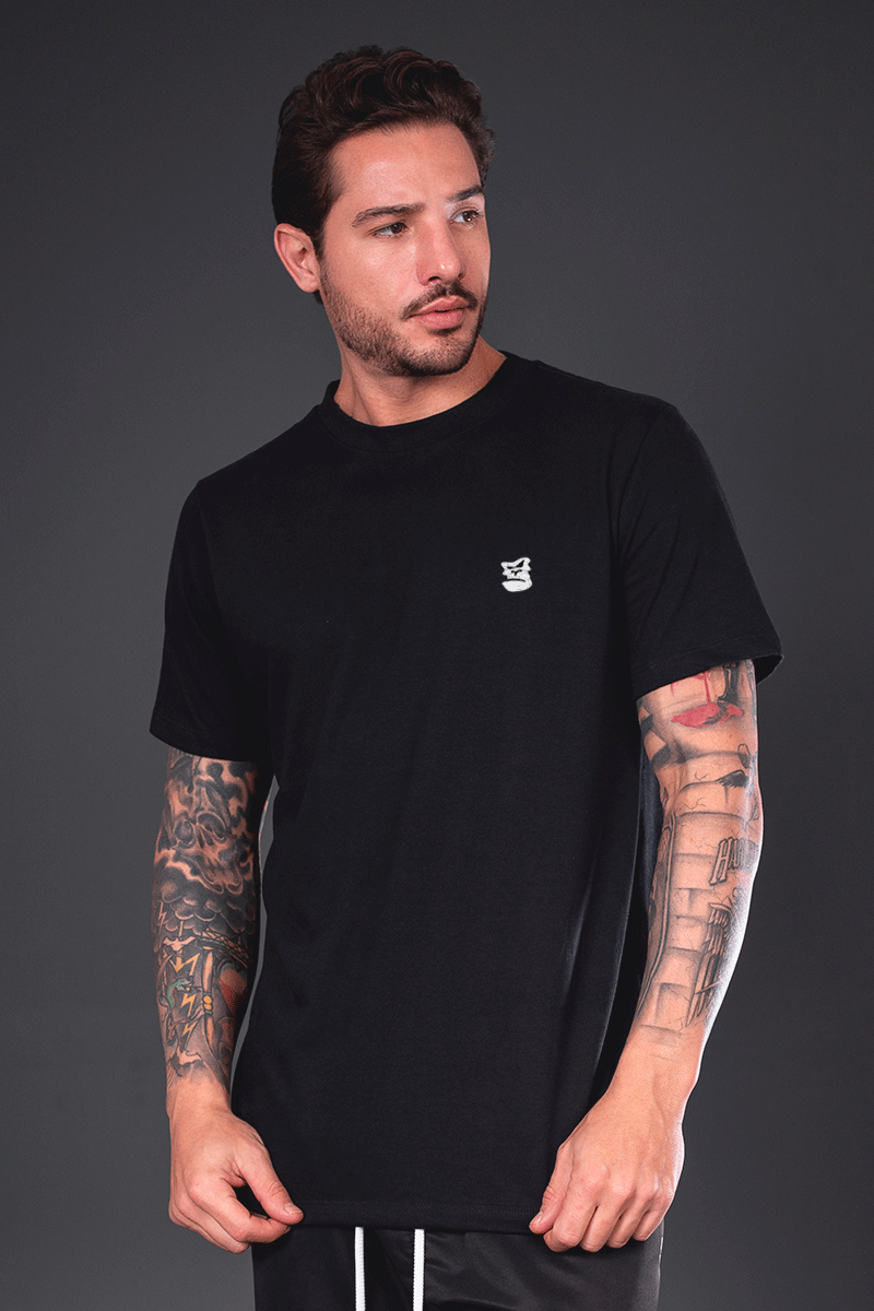 Camiseta Oversized Black Thanks Jesus