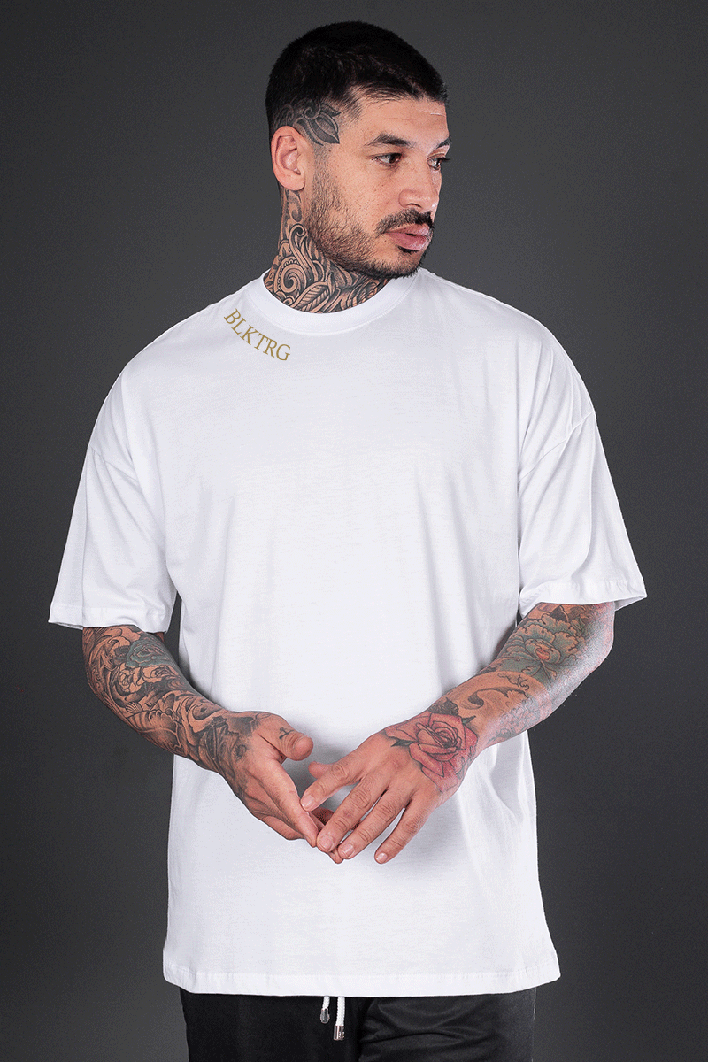 Camiseta Oversized Turtleneck Wood