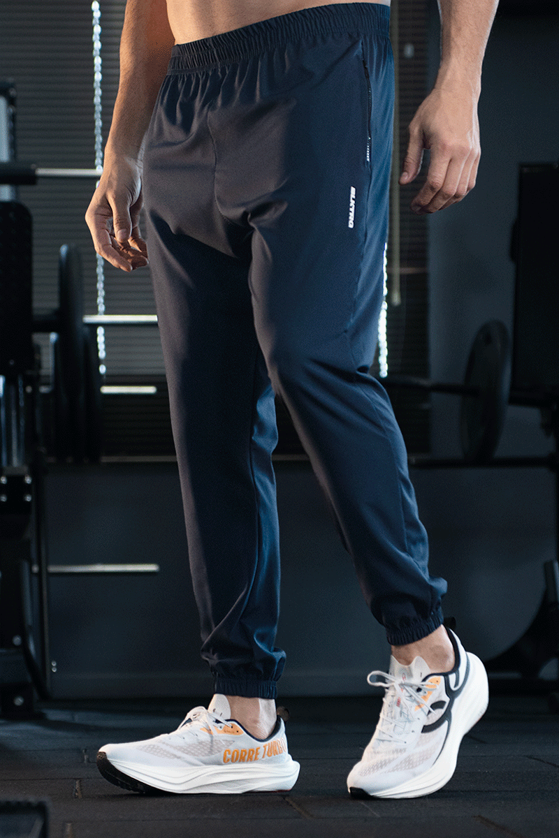 BACKWARDS 防寒 THERMO TECH JOGGER L-size Calças Jogger - Tactel Original Black Targ - Frete Grátis - Black Targ
