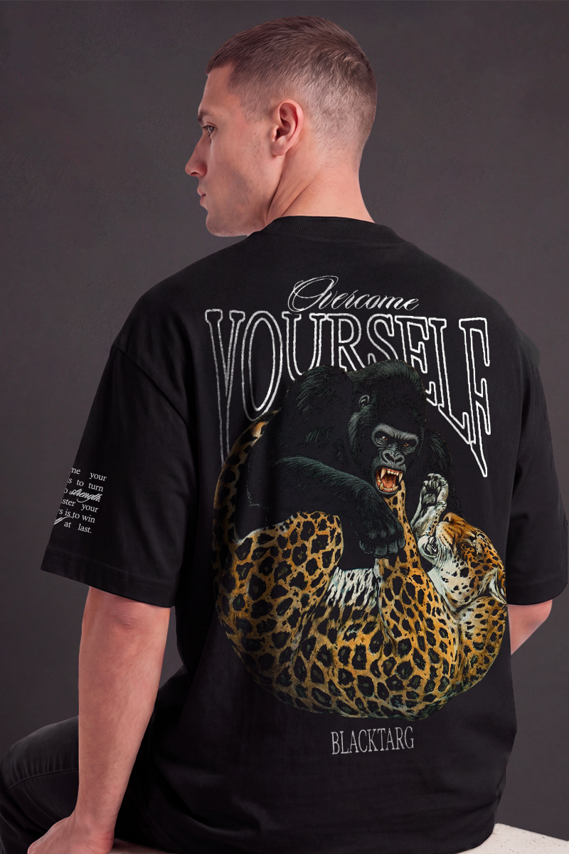 洋楽 G-Rap Boss Playa Commission Camiseta Oversized Premium Gorilla's Fight